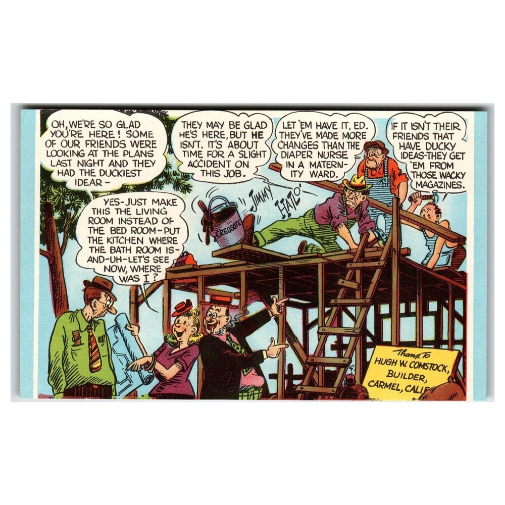 Mutoscope Vintage Comic Strip Non-Sport Trading Card 1940's Mid Century